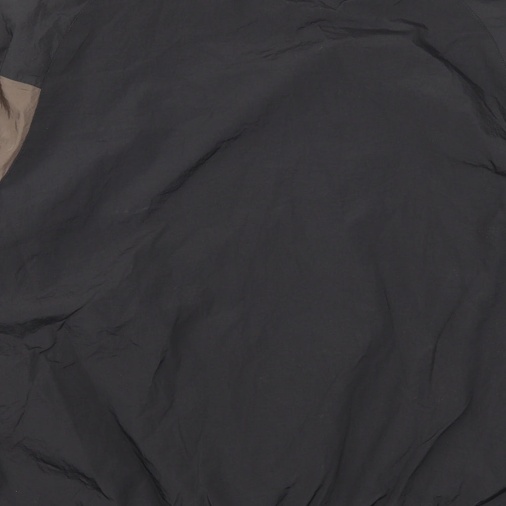 Bershka Mens Multicoloured Striped  Bomber Jacket Jacket Size L