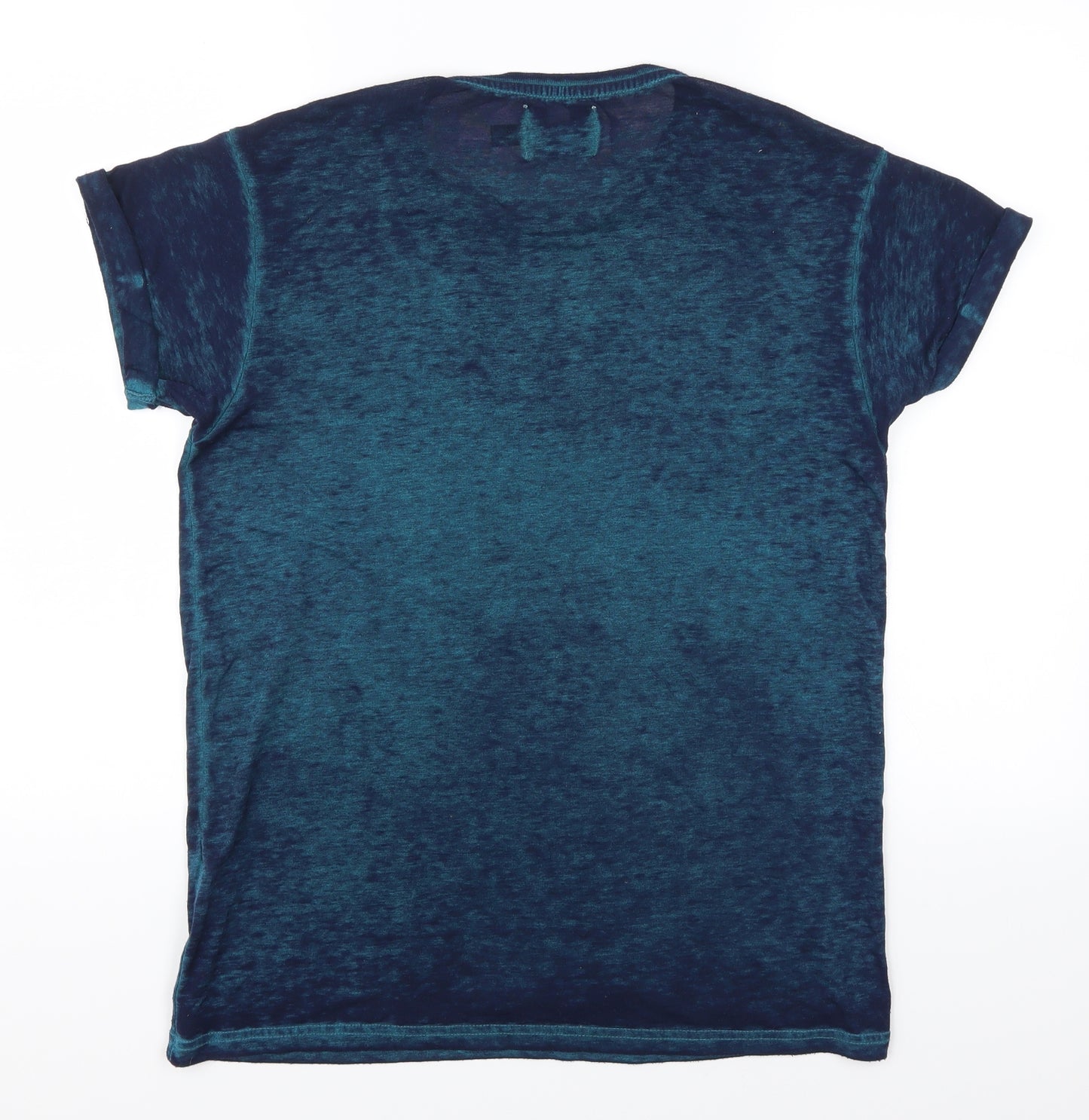 Topman Mens Blue    T-Shirt Size S