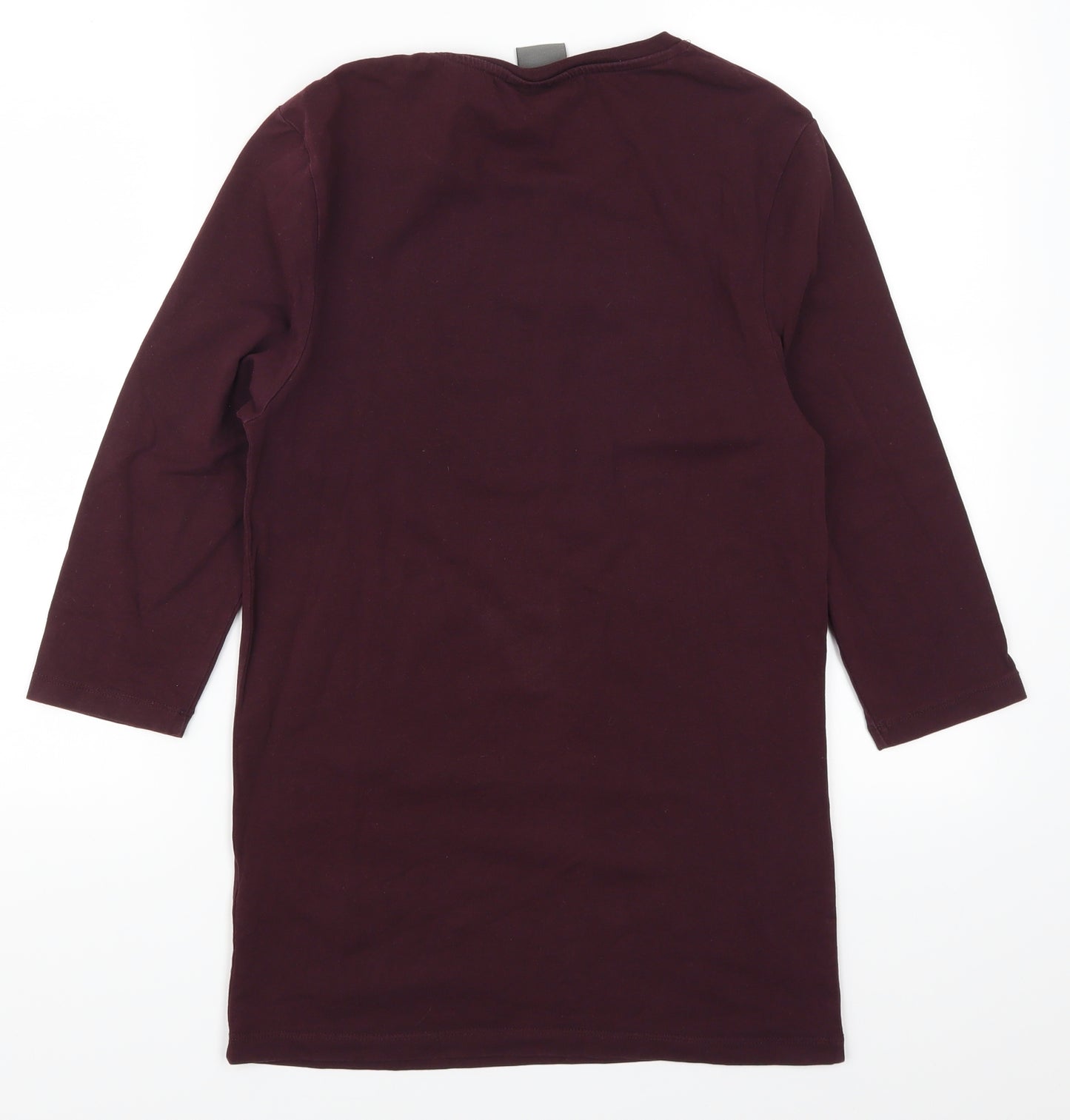 ASOS Womens Purple   Basic T-Shirt Size S  - South Bronx Nw Yrk