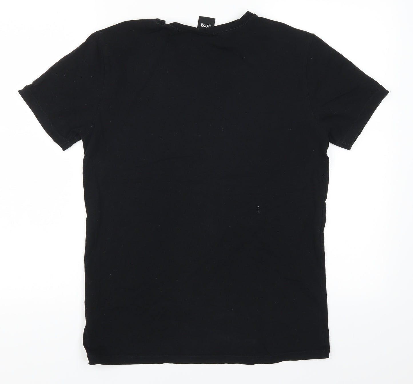 HUGO BOSS Mens Black    T-Shirt Size S