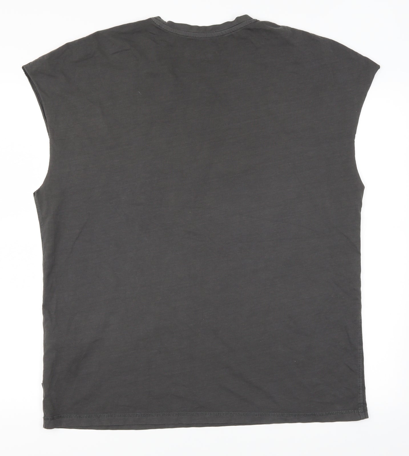 JACK & JONES Mens Grey    T-Shirt Size S