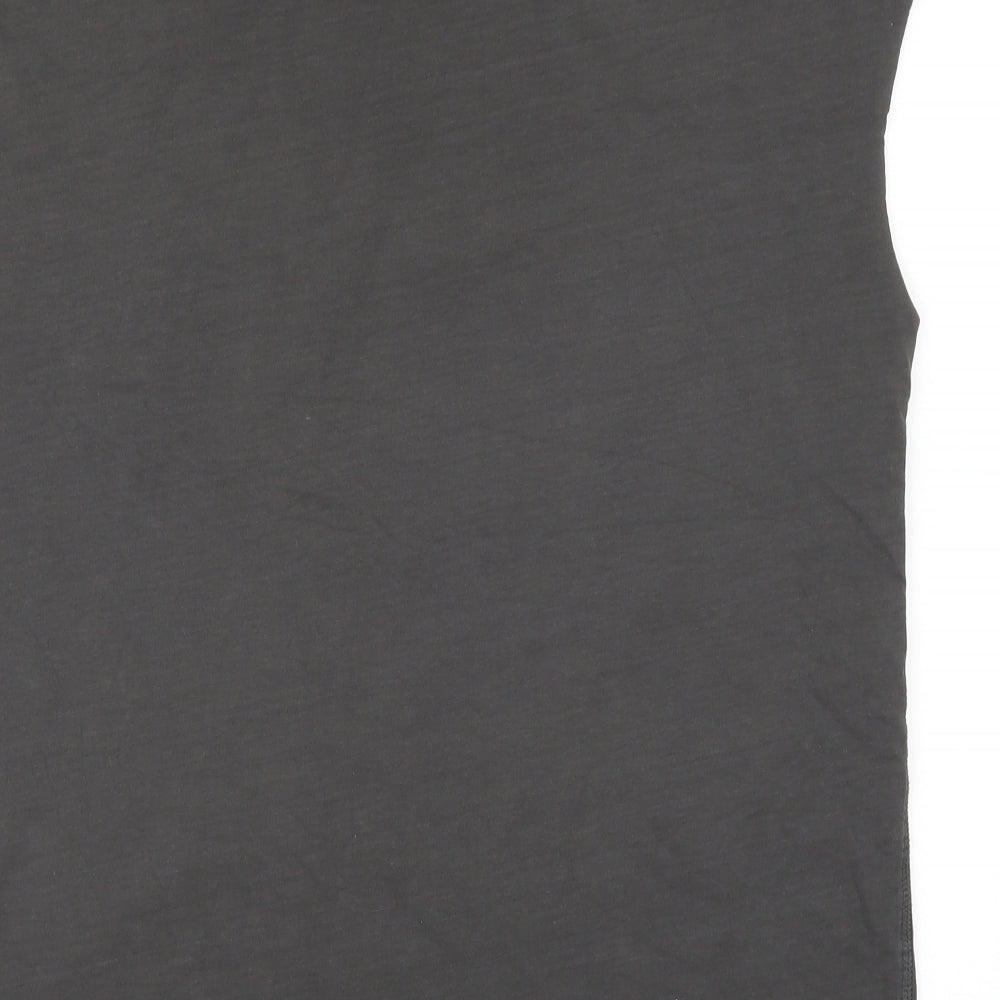 JACK & JONES Mens Grey    T-Shirt Size S