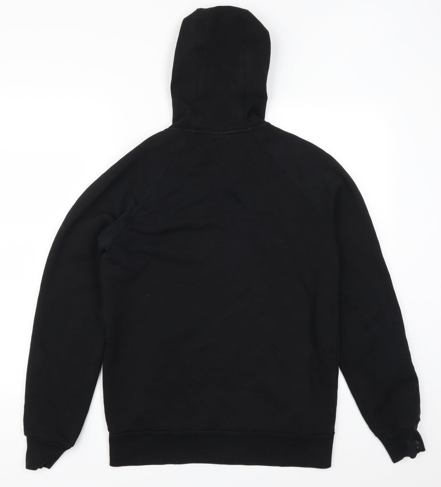 11 degrees Mens Black   Full Zip Hoodie Size S