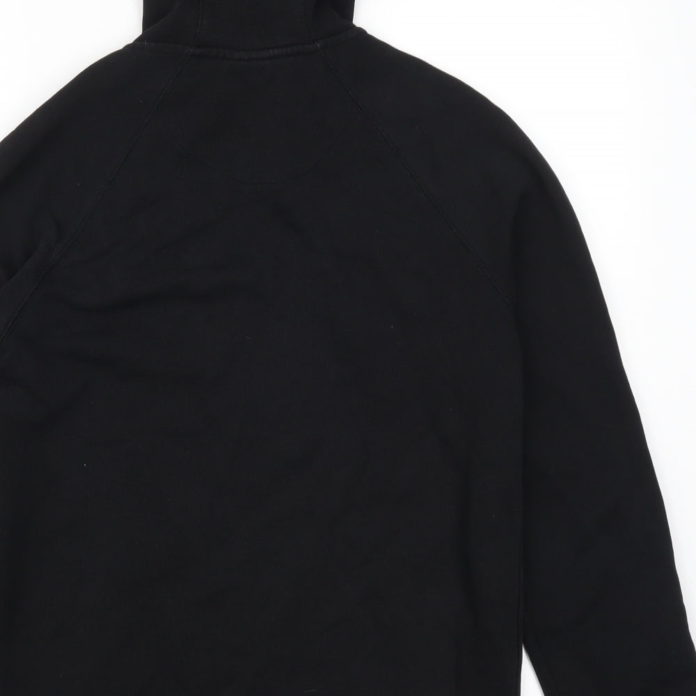 11 degrees Mens Black   Full Zip Hoodie Size S