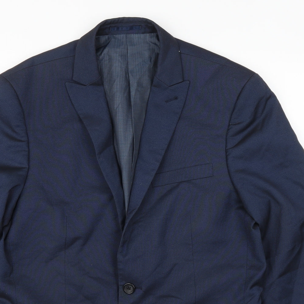 NEXT Mens Blue   Jacket Suit Jacket Size 40