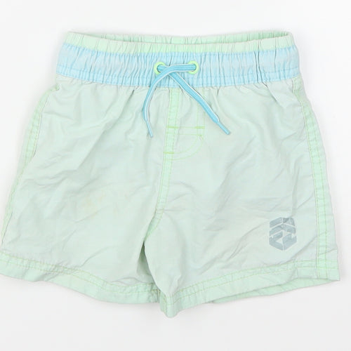 Nutmeg Boys Green   Cropped Trousers Size 12-18 Months