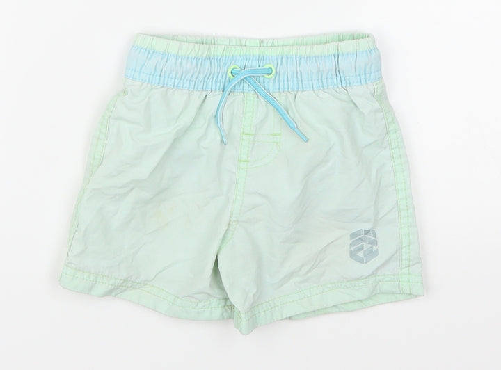 Nutmeg Boys Green   Cropped Trousers Size 12-18 Months