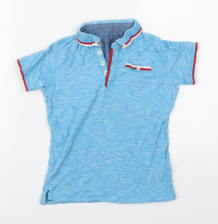 Pep & Co Boys Blue Basic Polo Size 5-6 Years