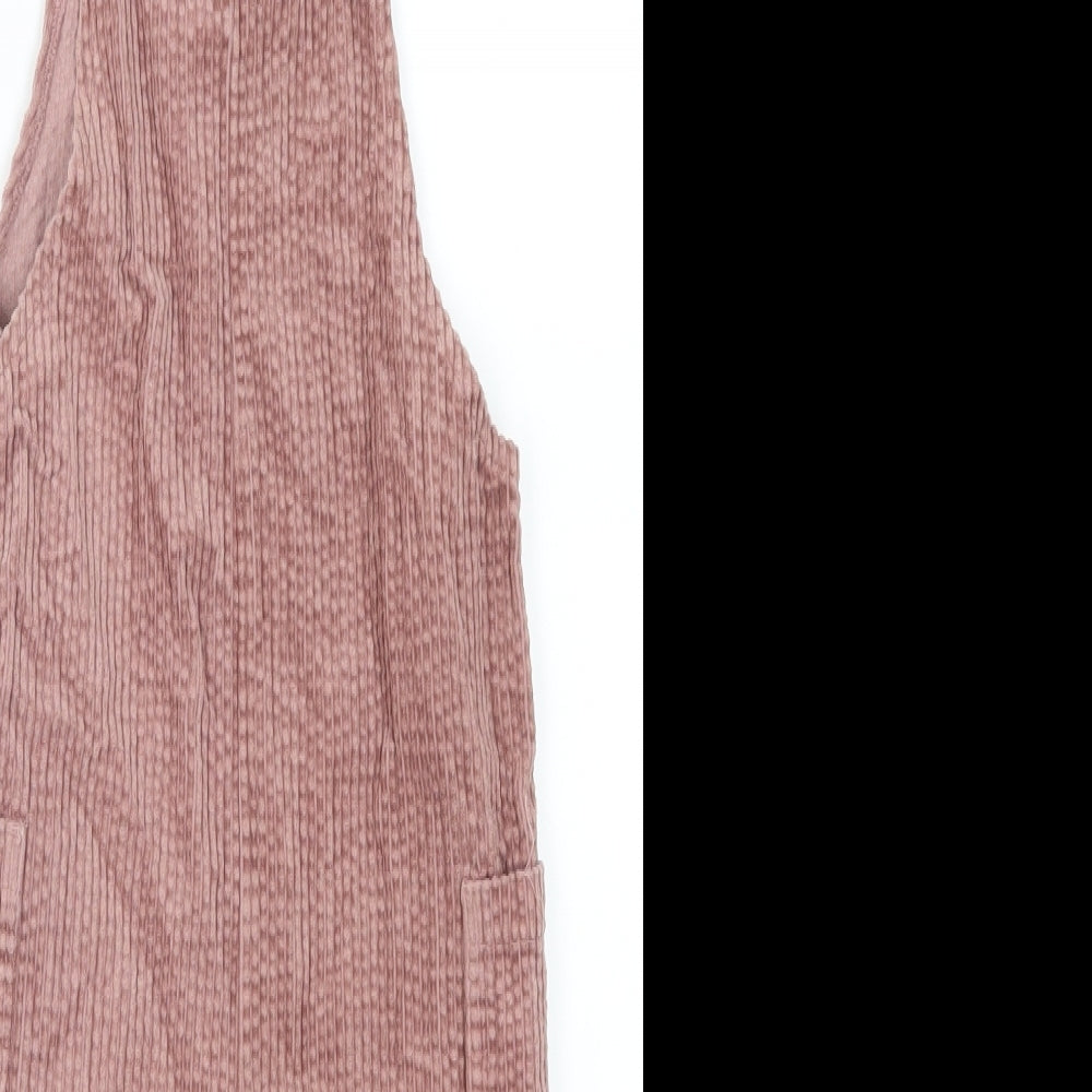 NEXT Girls Pink  Corduroy Jumpsuit One-Piece Size 2-3 Years