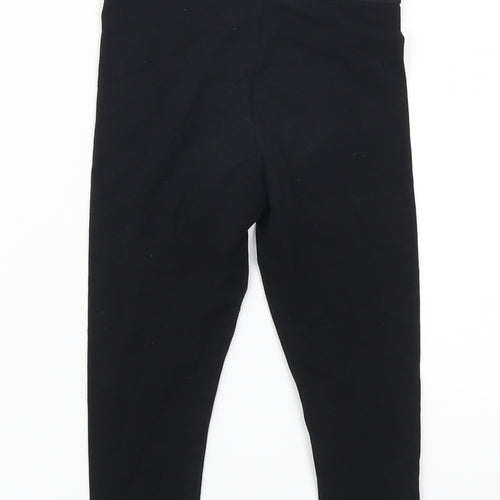 River Island Girls Black   Capri Leggings Size 18-24 Months