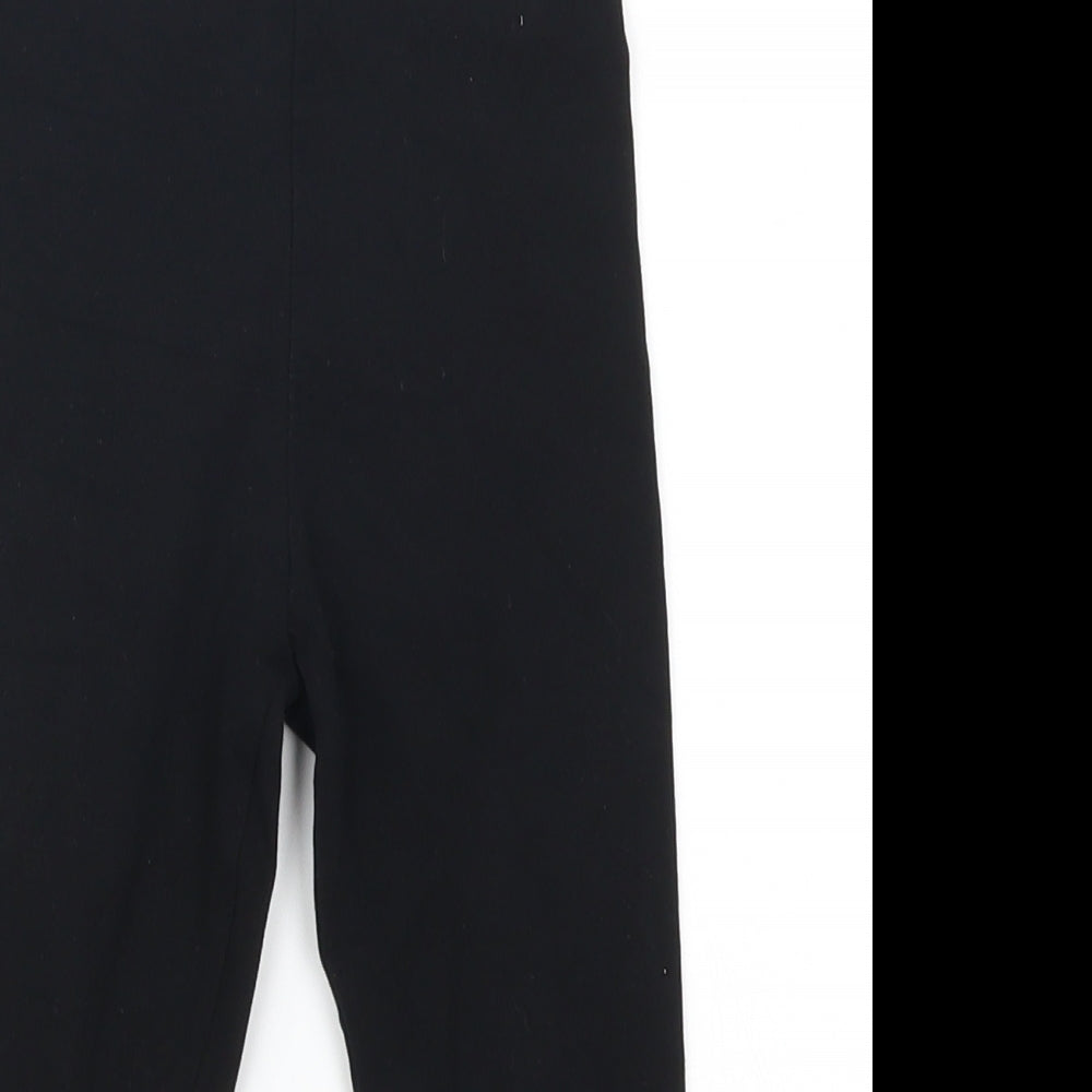 River Island Girls Black   Capri Leggings Size 18-24 Months