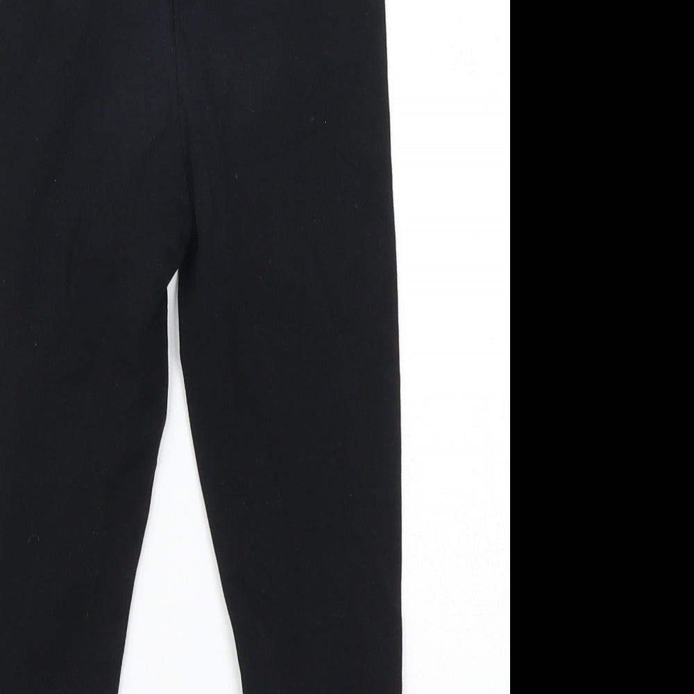 River Island Girls Black   Capri Leggings Size 18-24 Months