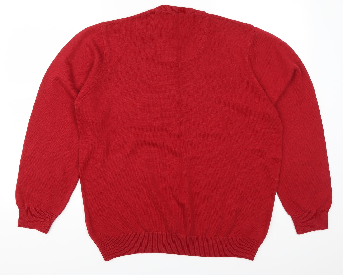 Preworn Mens Red   Pullover Jumper Size L