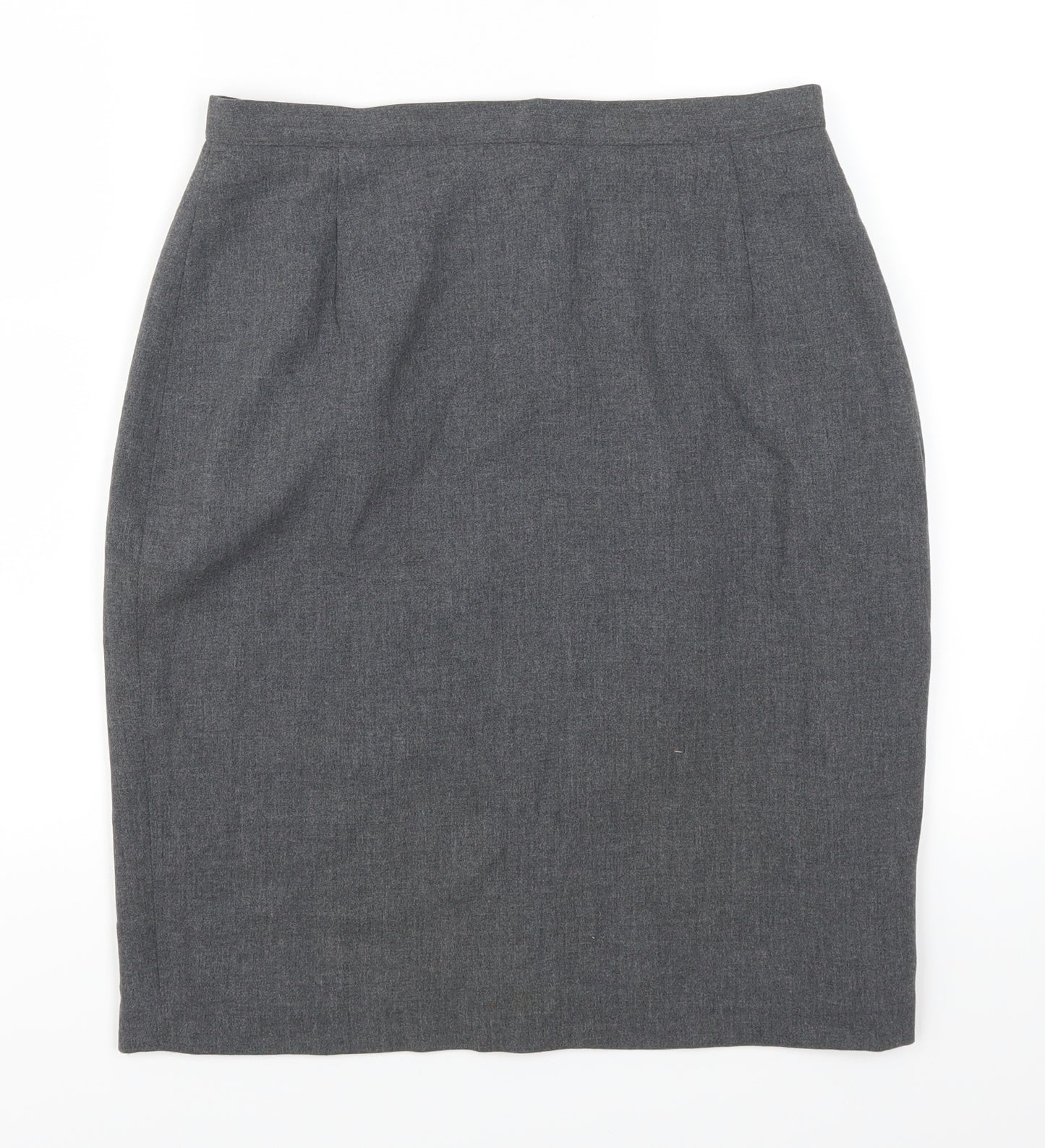 Debenhams Womens Grey   Straight & Pencil Skirt Size 12