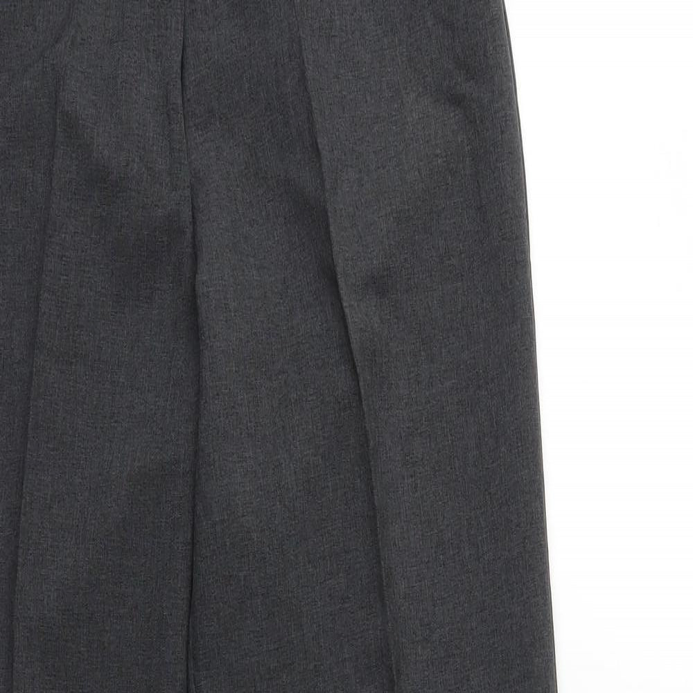 Papaya Womens Grey   Trousers  Size 8 L29 in