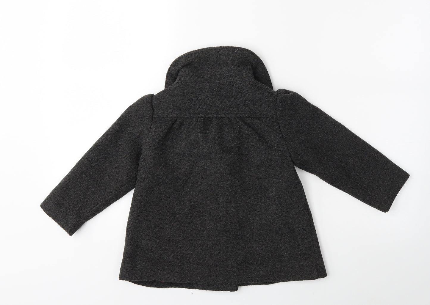 Gap Girls Grey   Overcoat Coat Size 3 Years