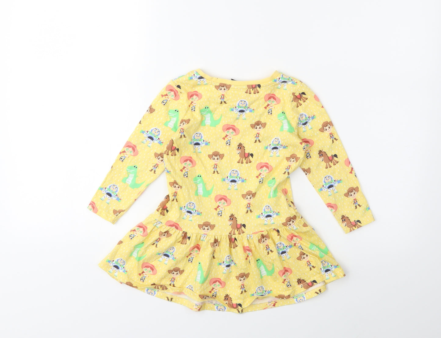 George Baby Yellow   T-Shirt Dress  Size 18-24 Months  - Toy Story