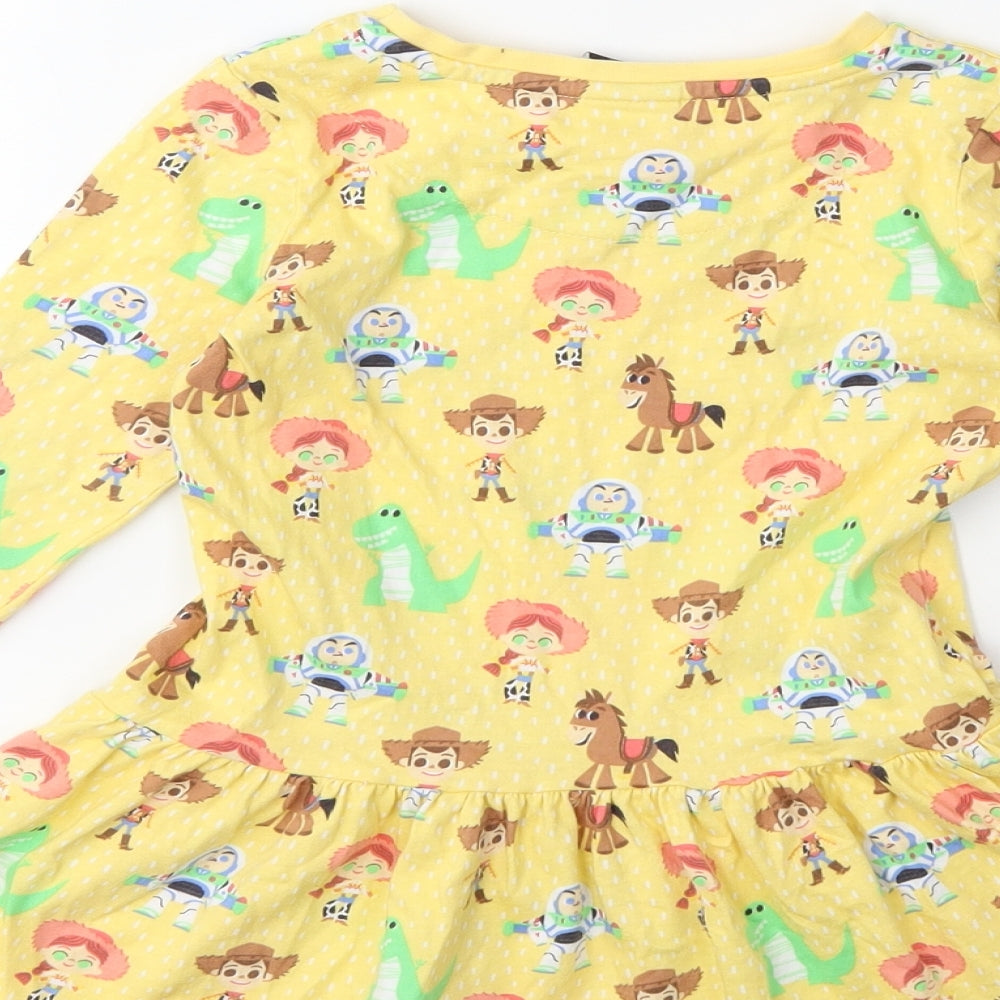 George Baby Yellow   T-Shirt Dress  Size 18-24 Months  - Toy Story