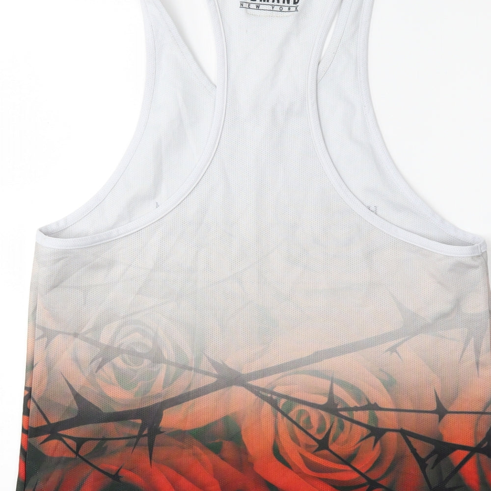 Supply & Demand Mens Grey    T-Shirt Size S