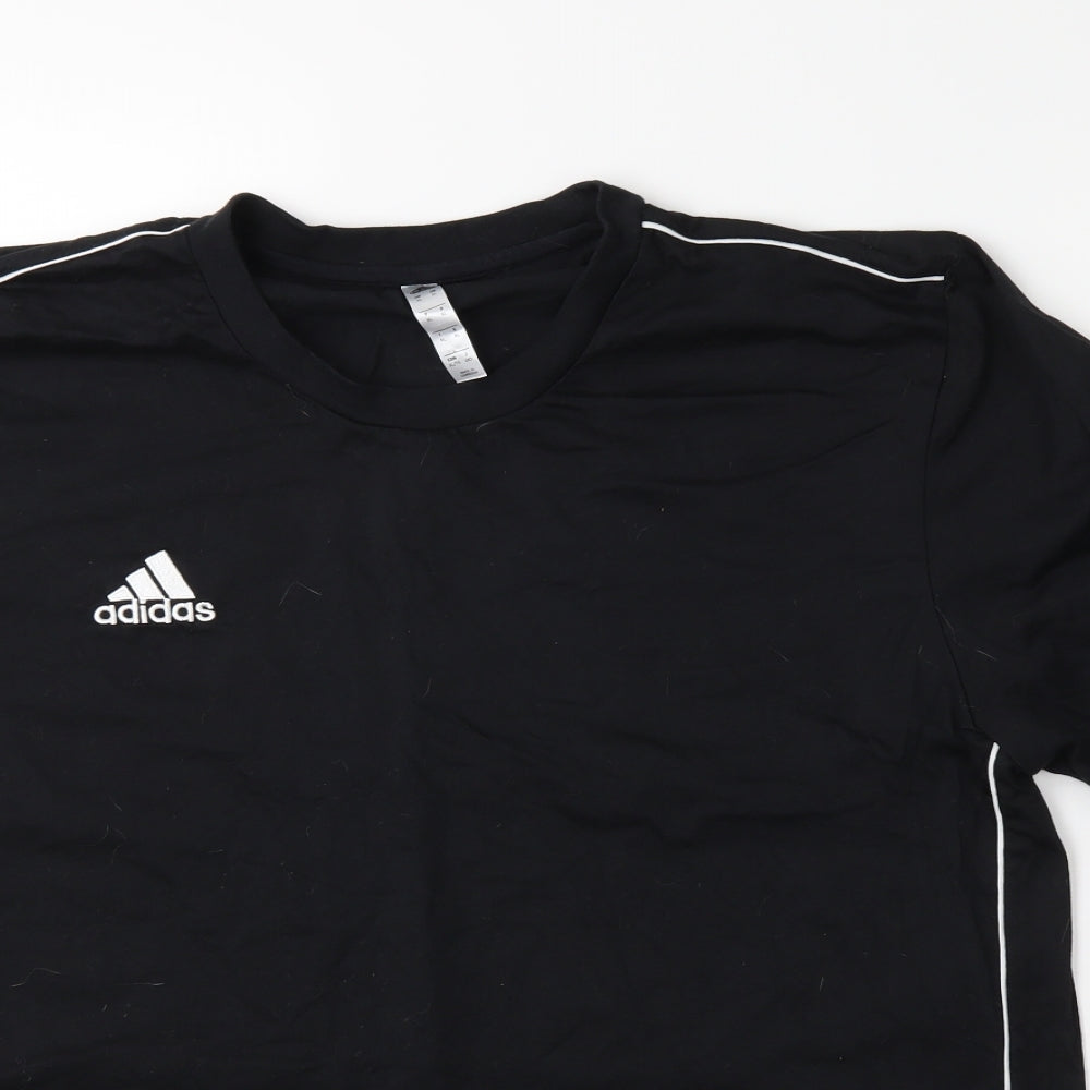 adidas Mens Black    T-Shirt Size XL