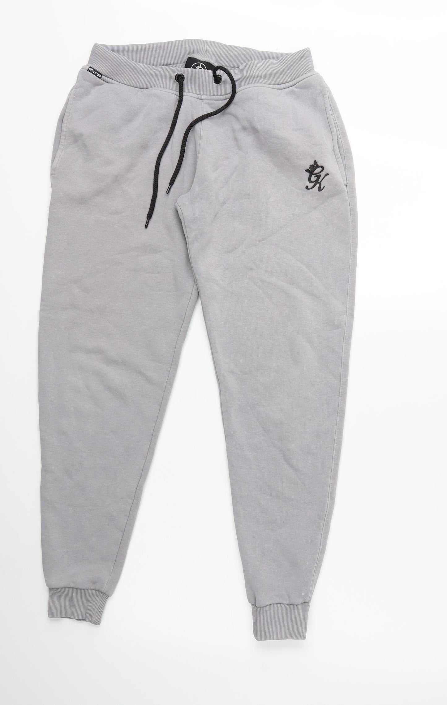 Gym King Mens Grey   Sweatpants Trousers Size S L27 in