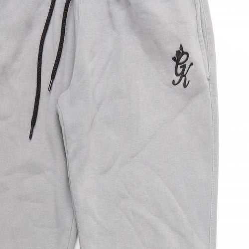 Gym King Mens Grey   Sweatpants Trousers Size S L27 in