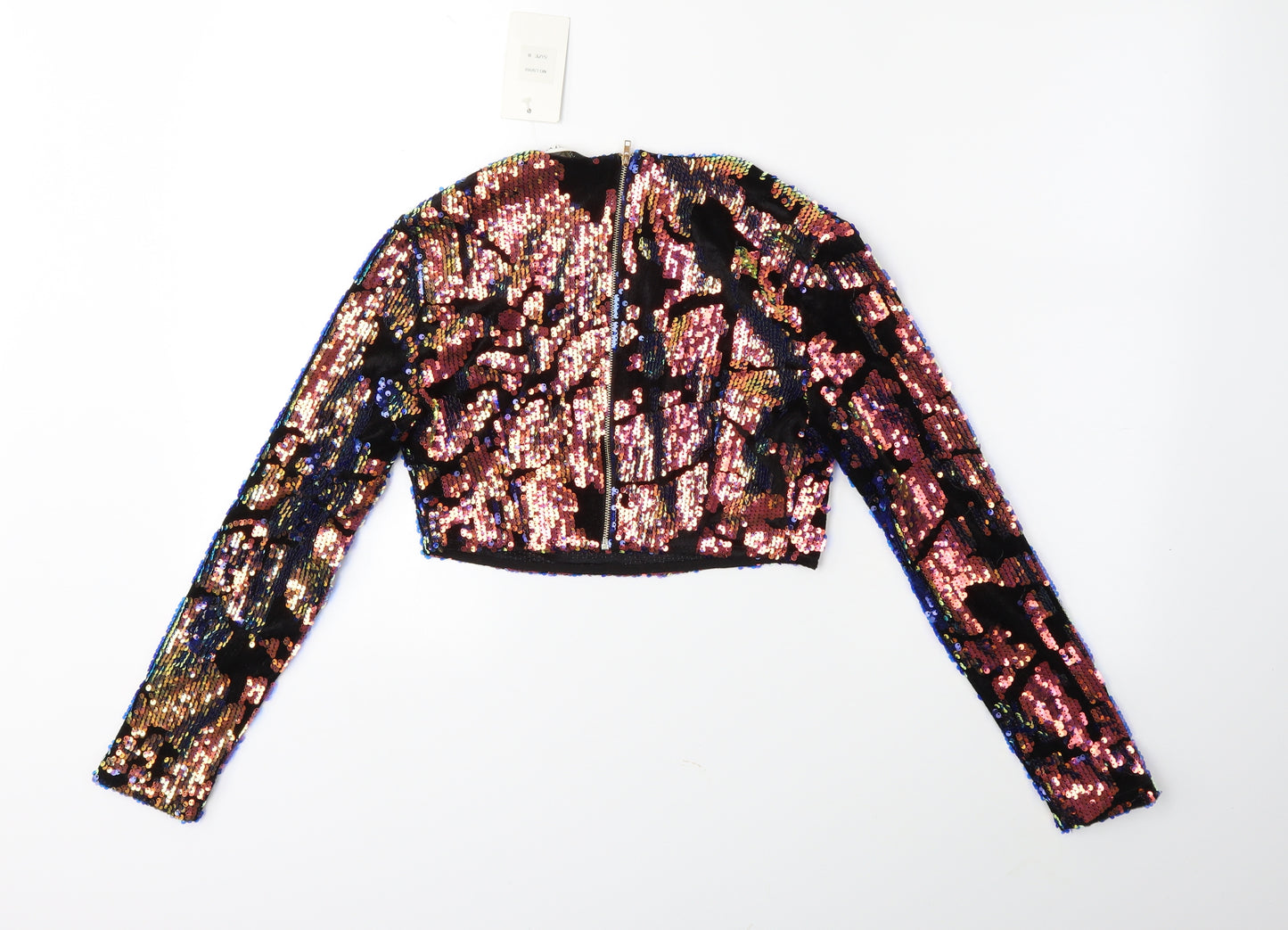 In the Style Womens Blue   Basic T-Shirt Size 8