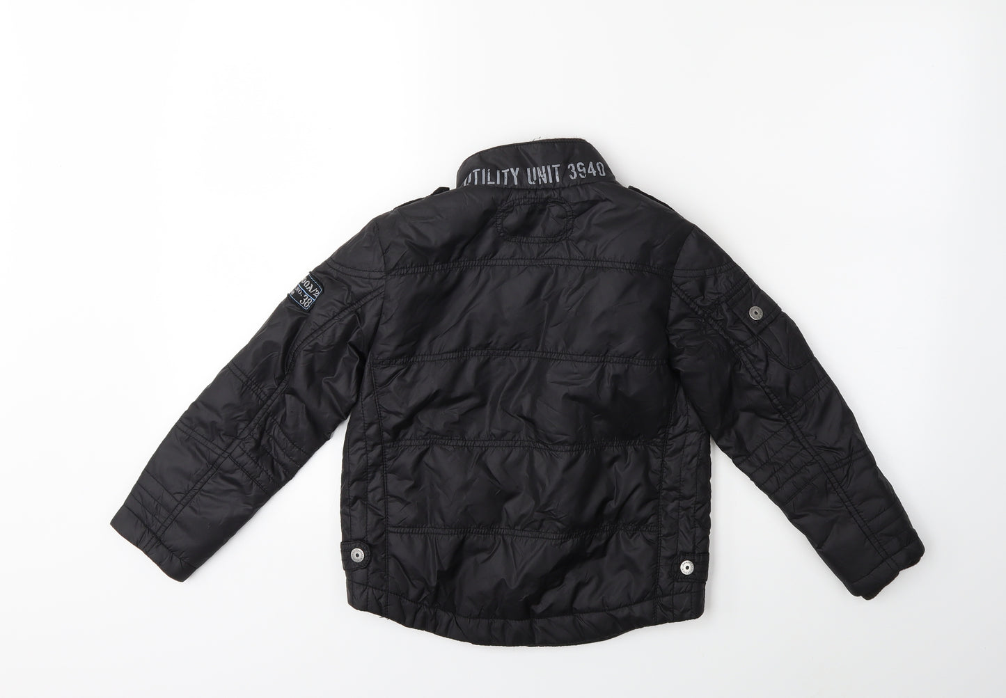 NEXT Boys Black   Jacket Coat Size 6 Years