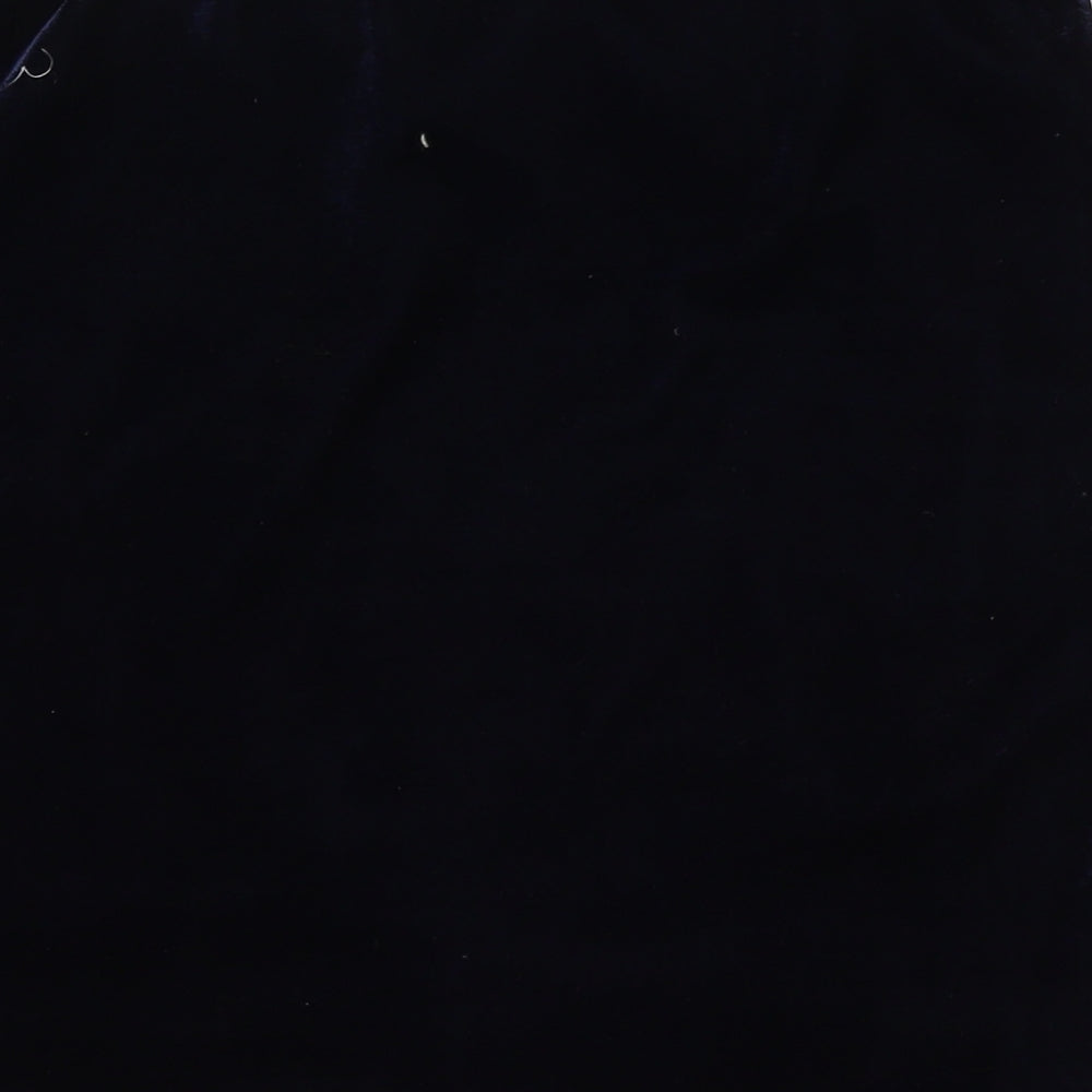 George Womens Blue  Velour Mini Skirt Size 10