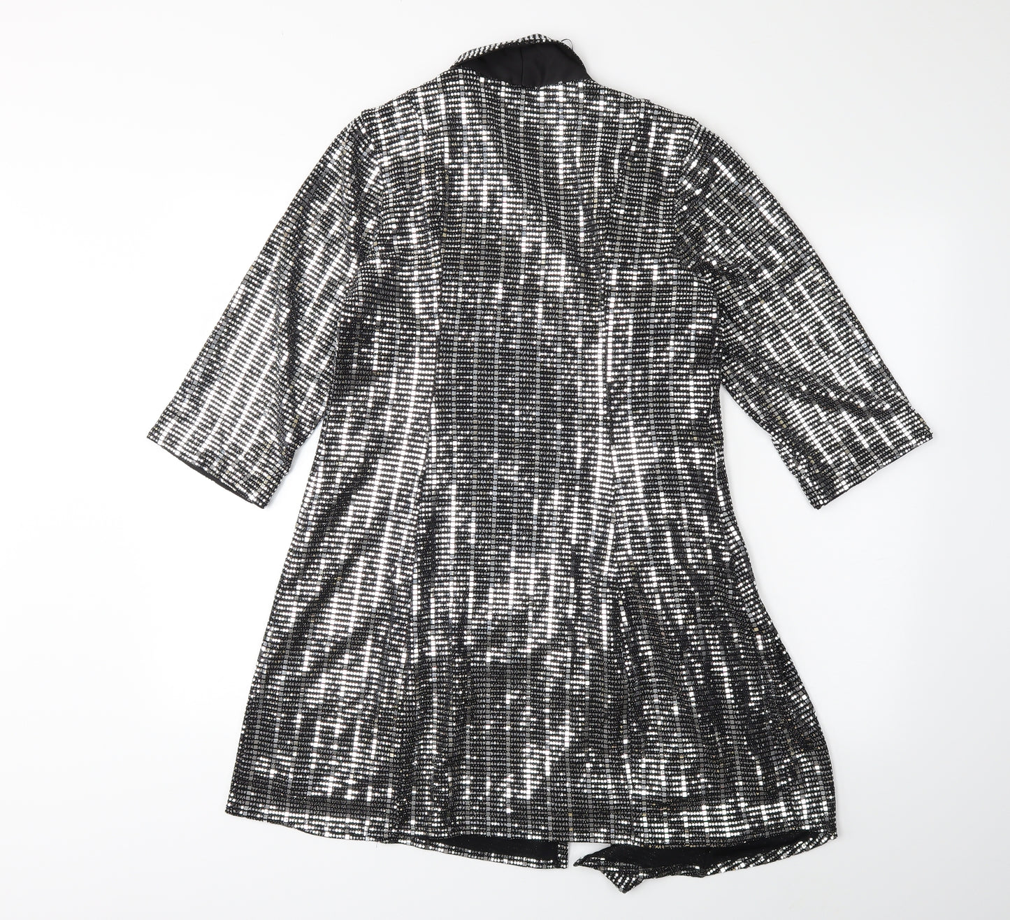 F&F Womens Silver   Jacket Dress  Size 12