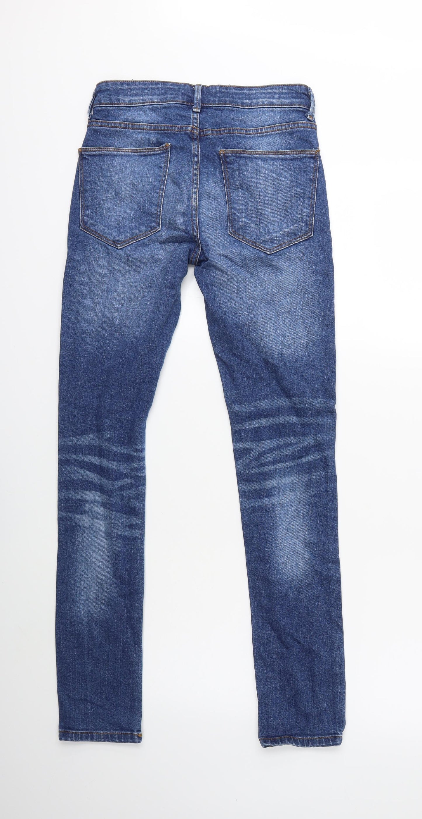 Very Mens Black  Denim Skinny Jeans Size 26 L28 in