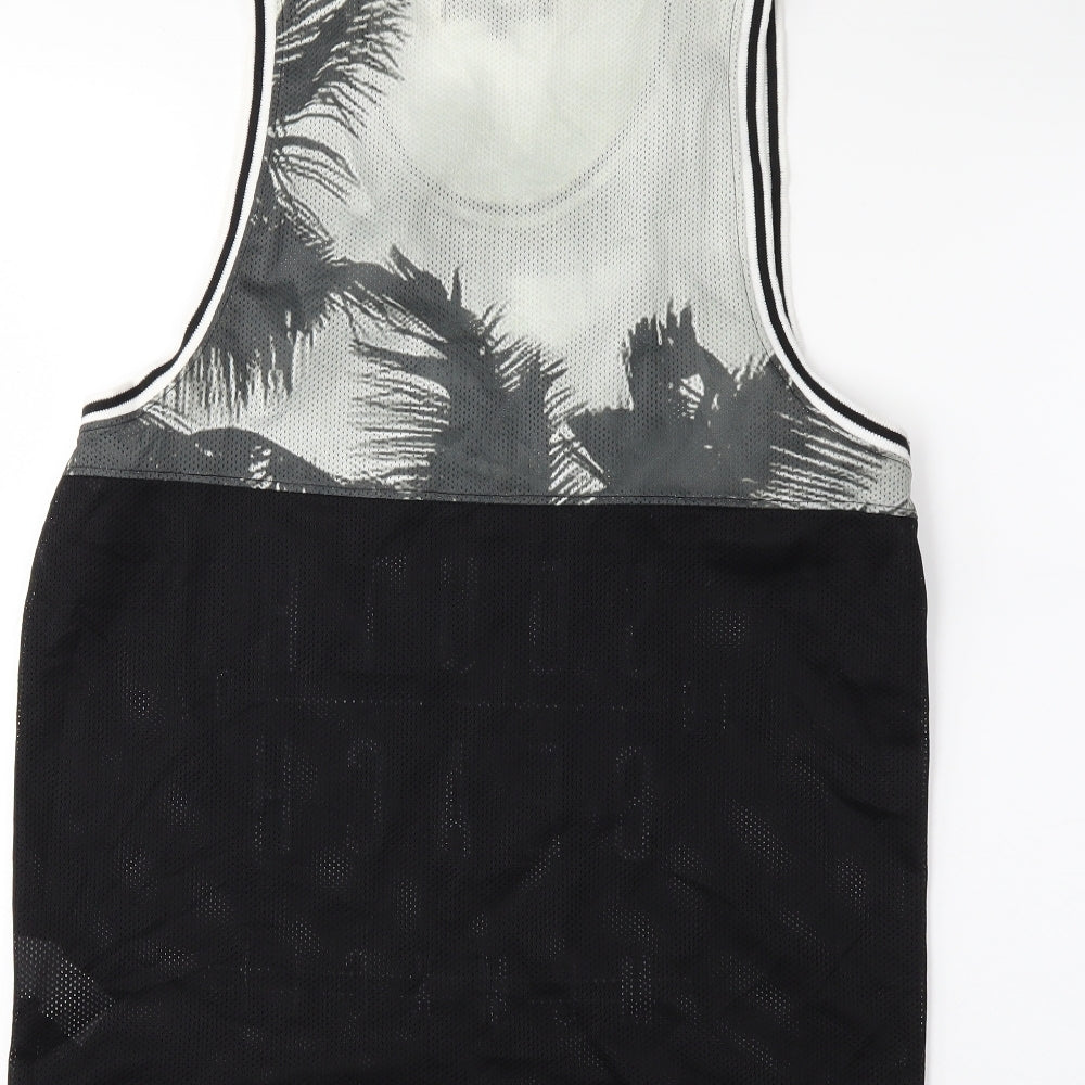 Twisted Soul Mens Grey    T-Shirt Size M