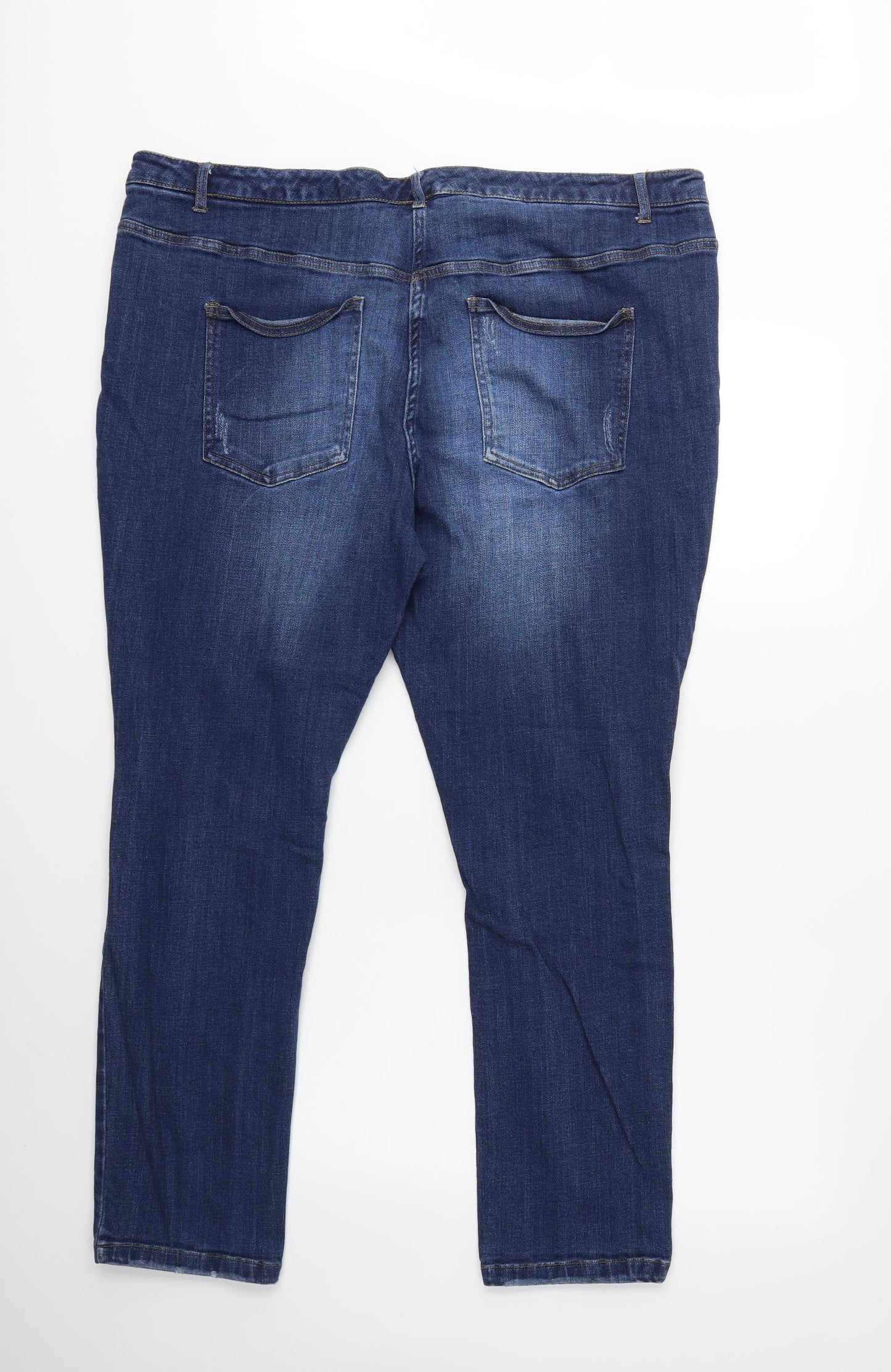 Very Womens Blue  Denim Skinny Jeans Size 24 L27 in