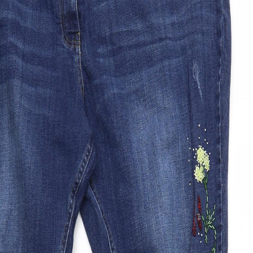 Very Womens Blue  Denim Skinny Jeans Size 24 L27 in