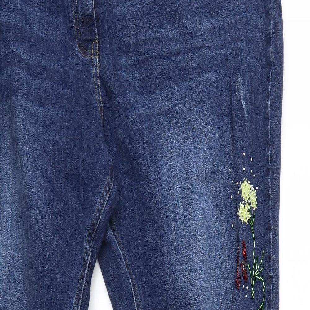 Very Womens Blue  Denim Skinny Jeans Size 24 L27 in