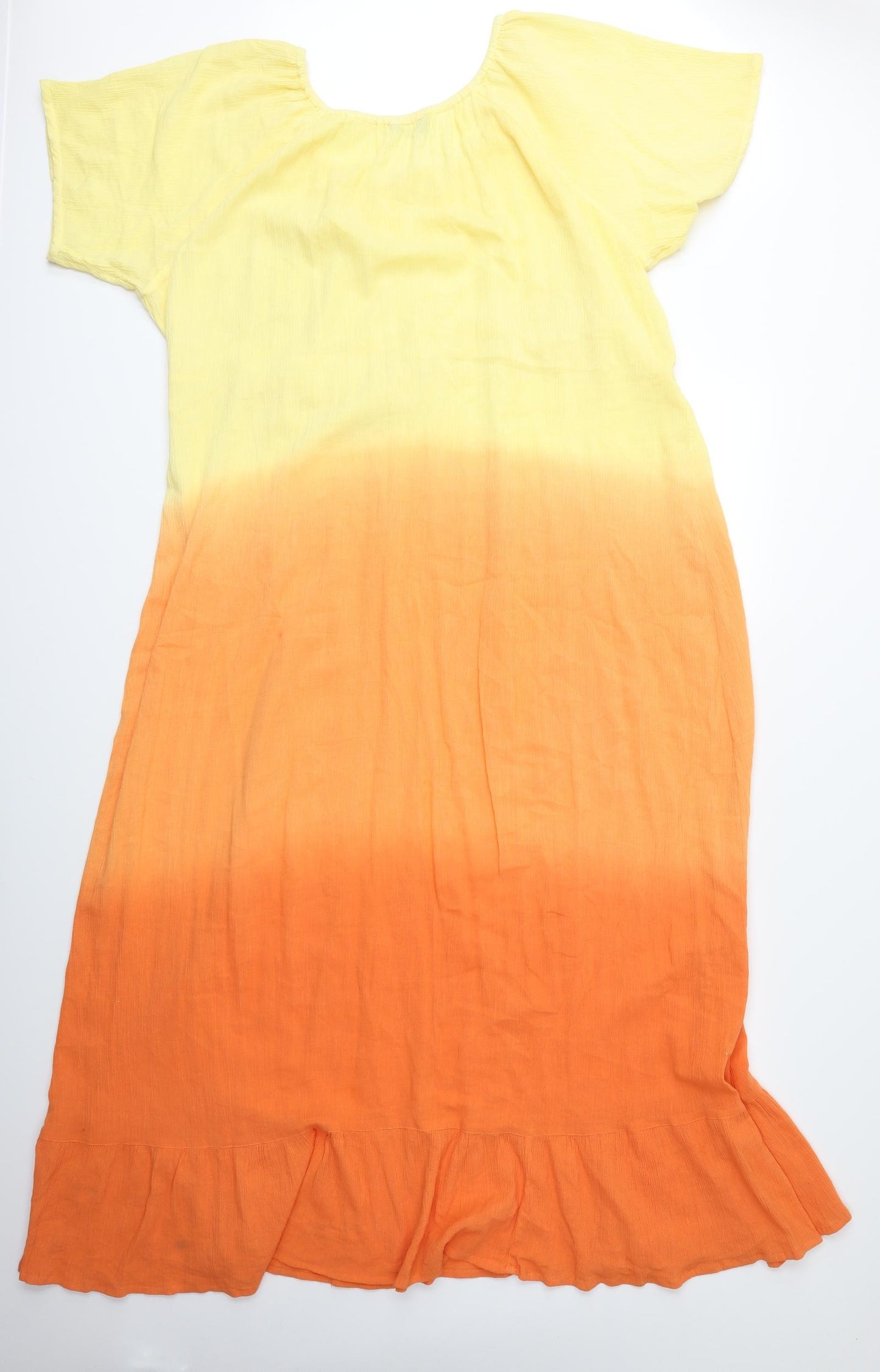 Evans Womens Yellow   Maxi  Size 24