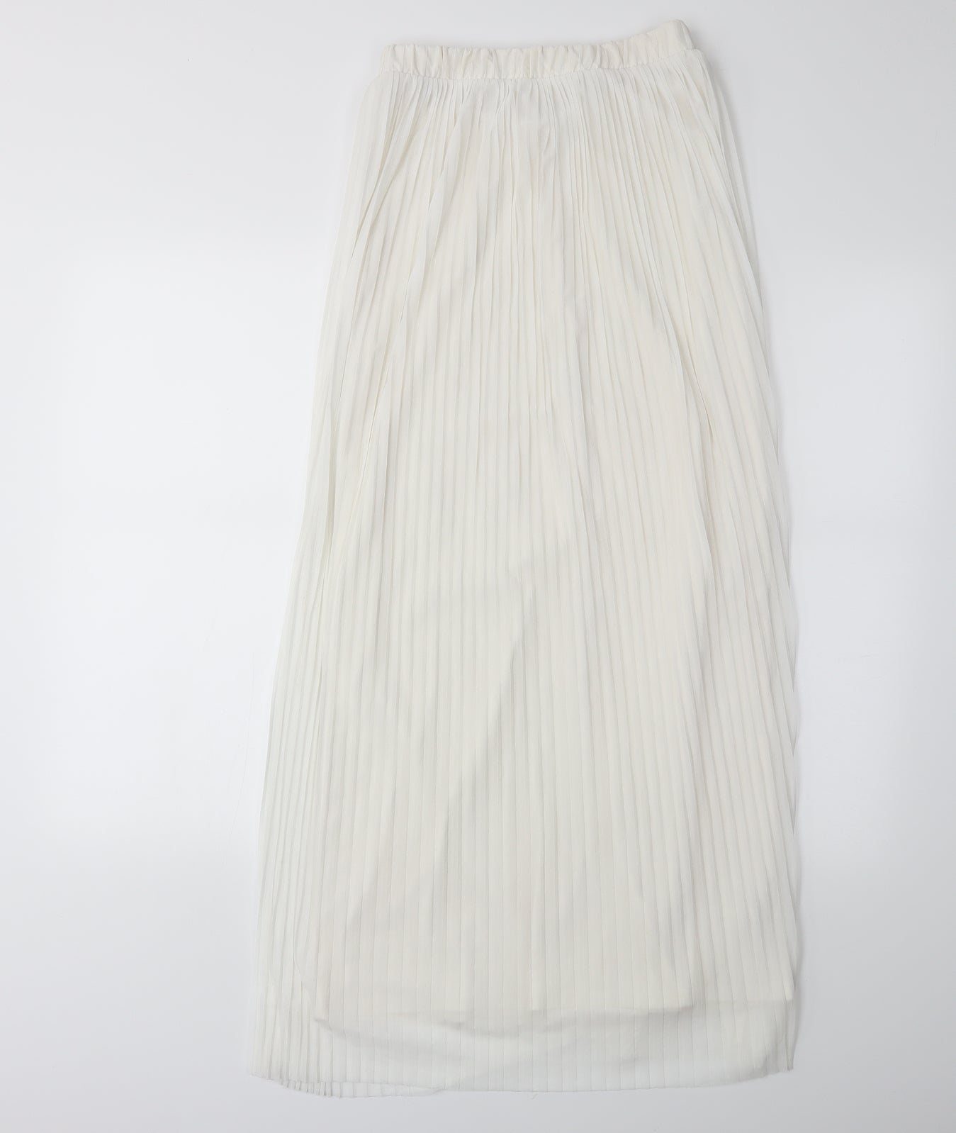 Miss Selfridge Womens White   Pleated Skirt Size 6