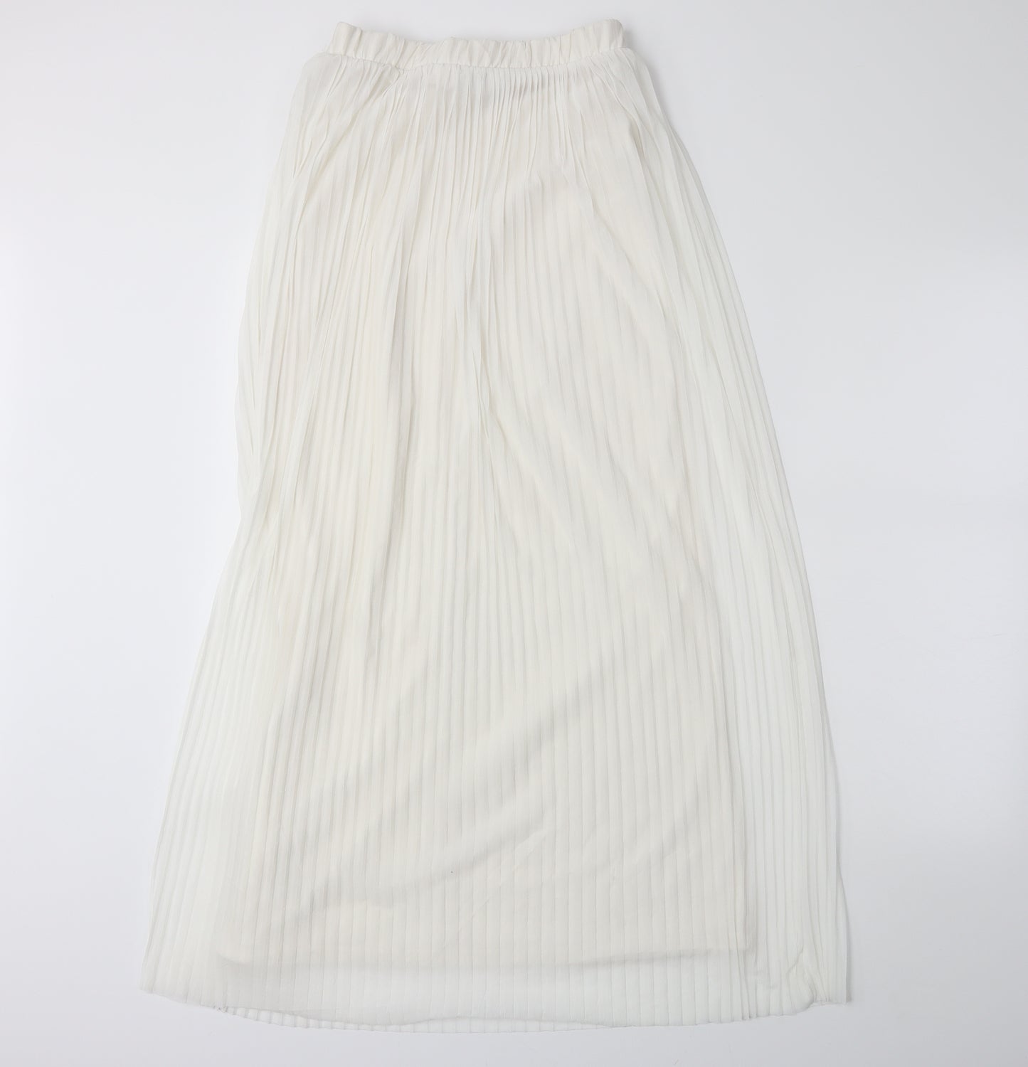 Miss Selfridge Womens White   Pleated Skirt Size 6