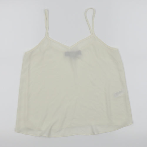 Topshop Womens White   Camisole Tank Size 6