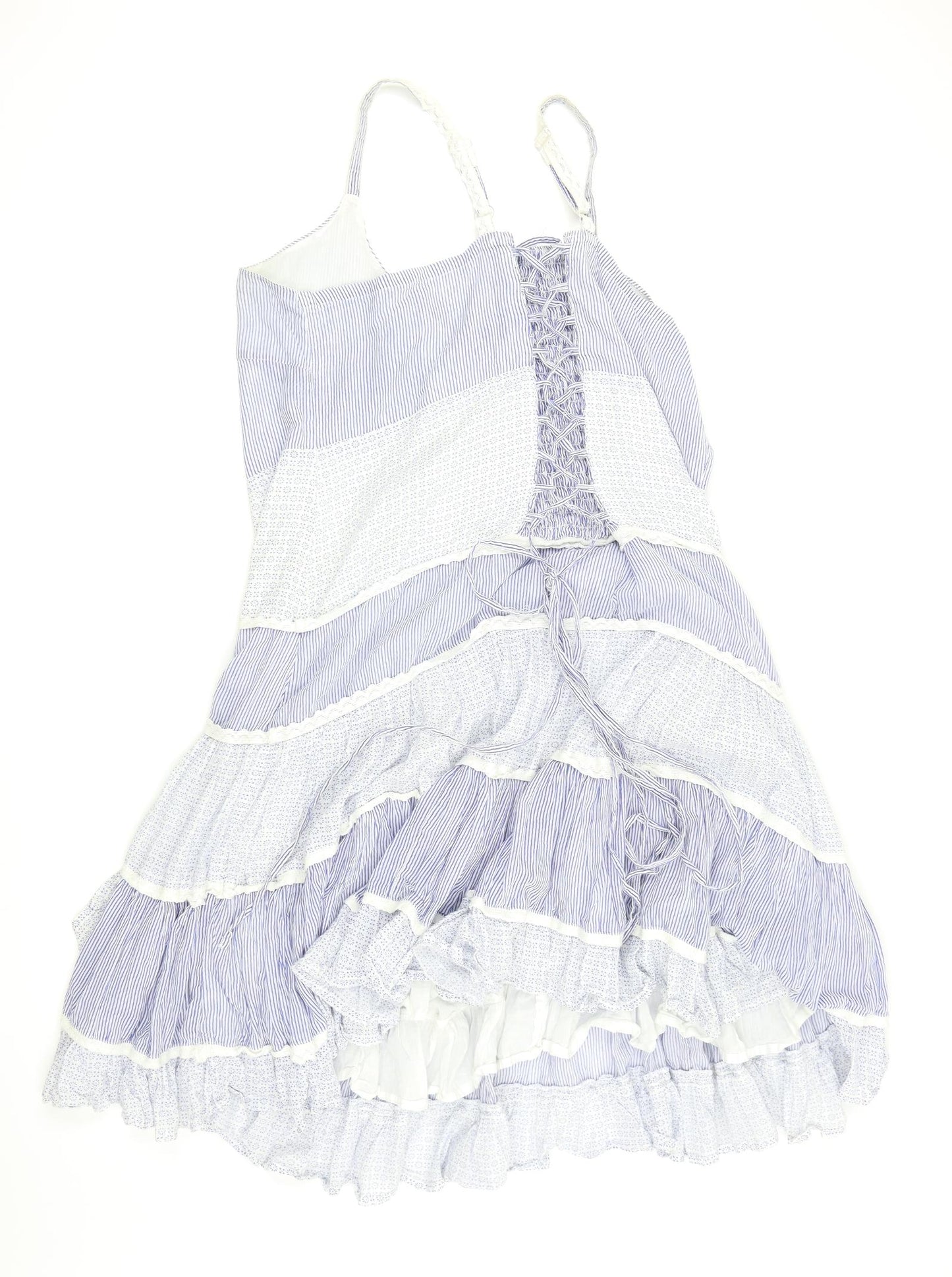 joe browns LTD Womens Blue Striped  Fit & Flare  Size 20