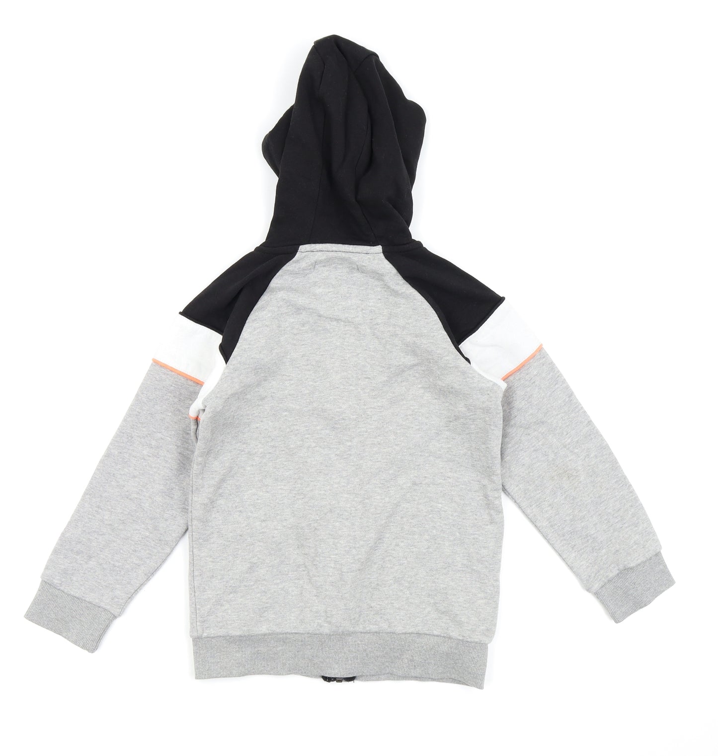 boys Boys Grey   Full Zip Jumper Size 7 Years