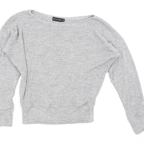 PLT Womens Grey   Pullover Jumper Size M