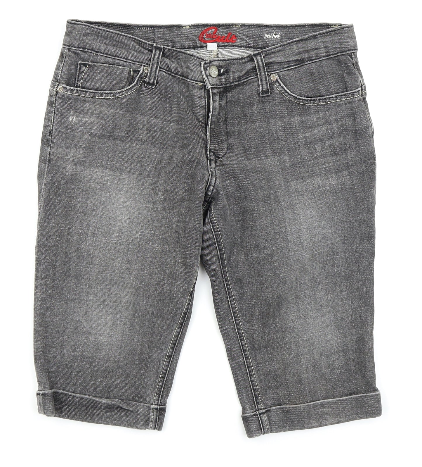 Blue Cult Mens Grey   Chino Shorts Size 29