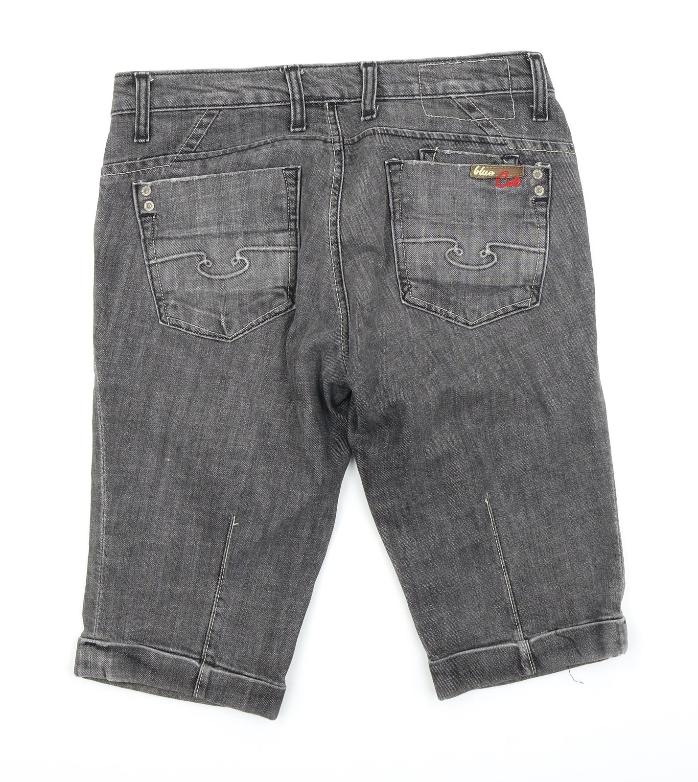 Blue Cult Mens Grey   Chino Shorts Size 29