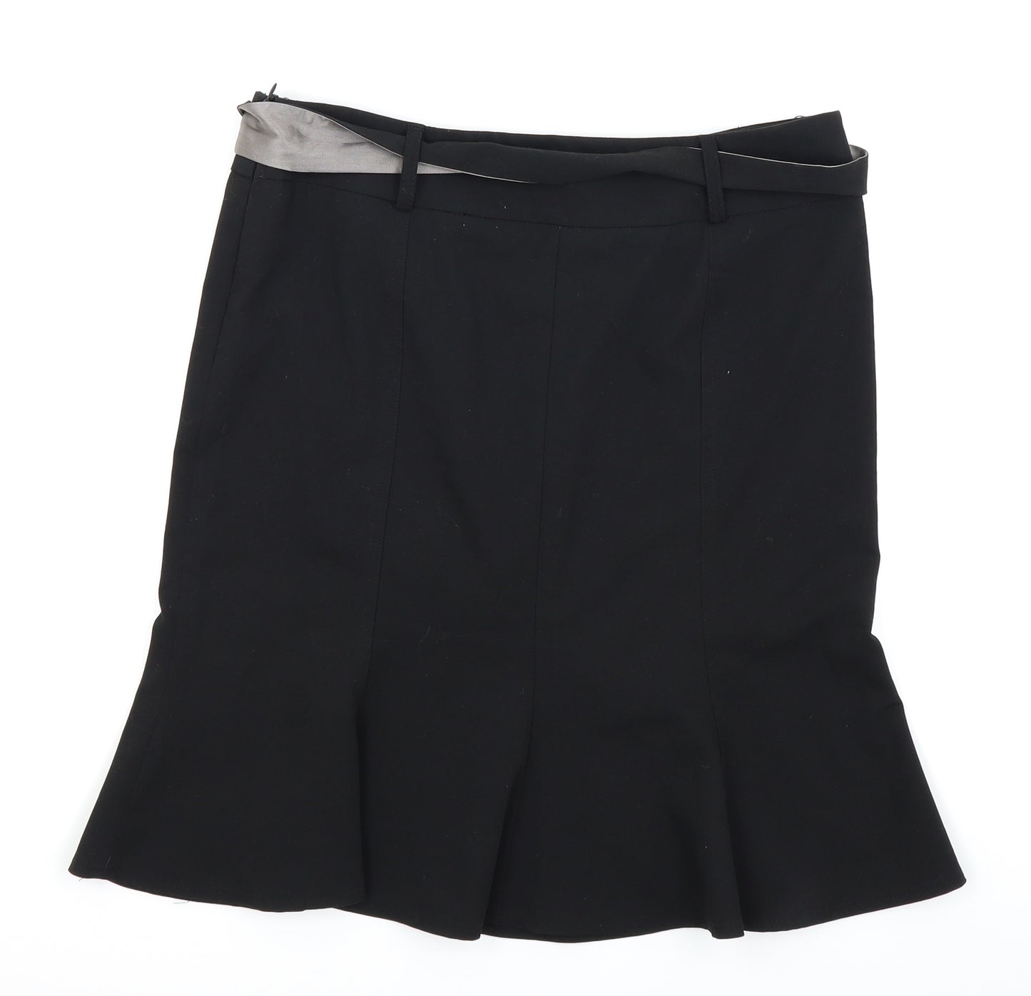 River Island Womens Black   Pleated Skirt Size 10