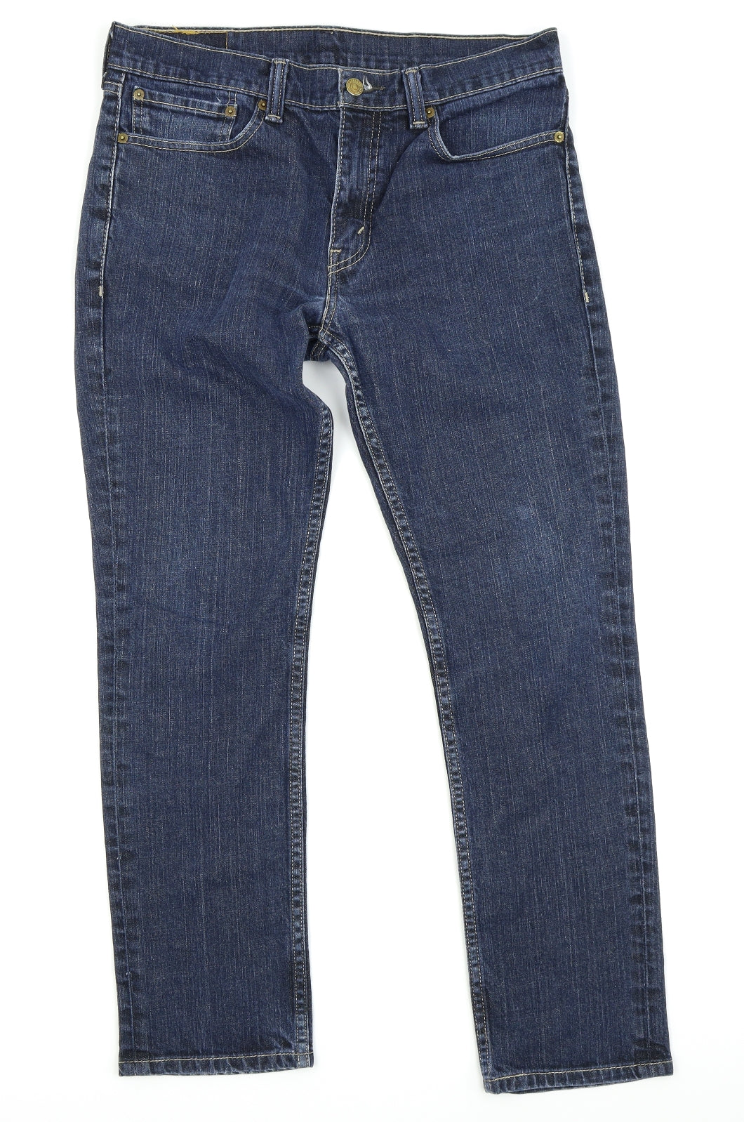 levis Mens Blue   Straight Jeans Size 34 L30 in