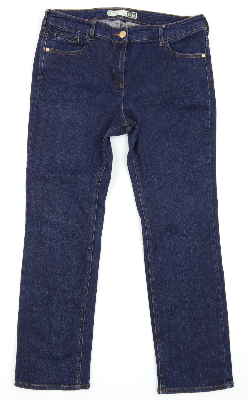 South Womens Blue   Straight Jeans Size 14 L26 in