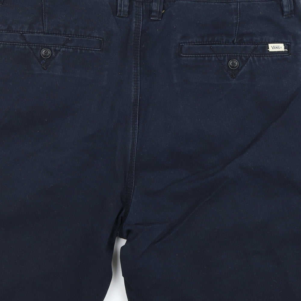 VANS Mens Blue   Chino Shorts Size 32