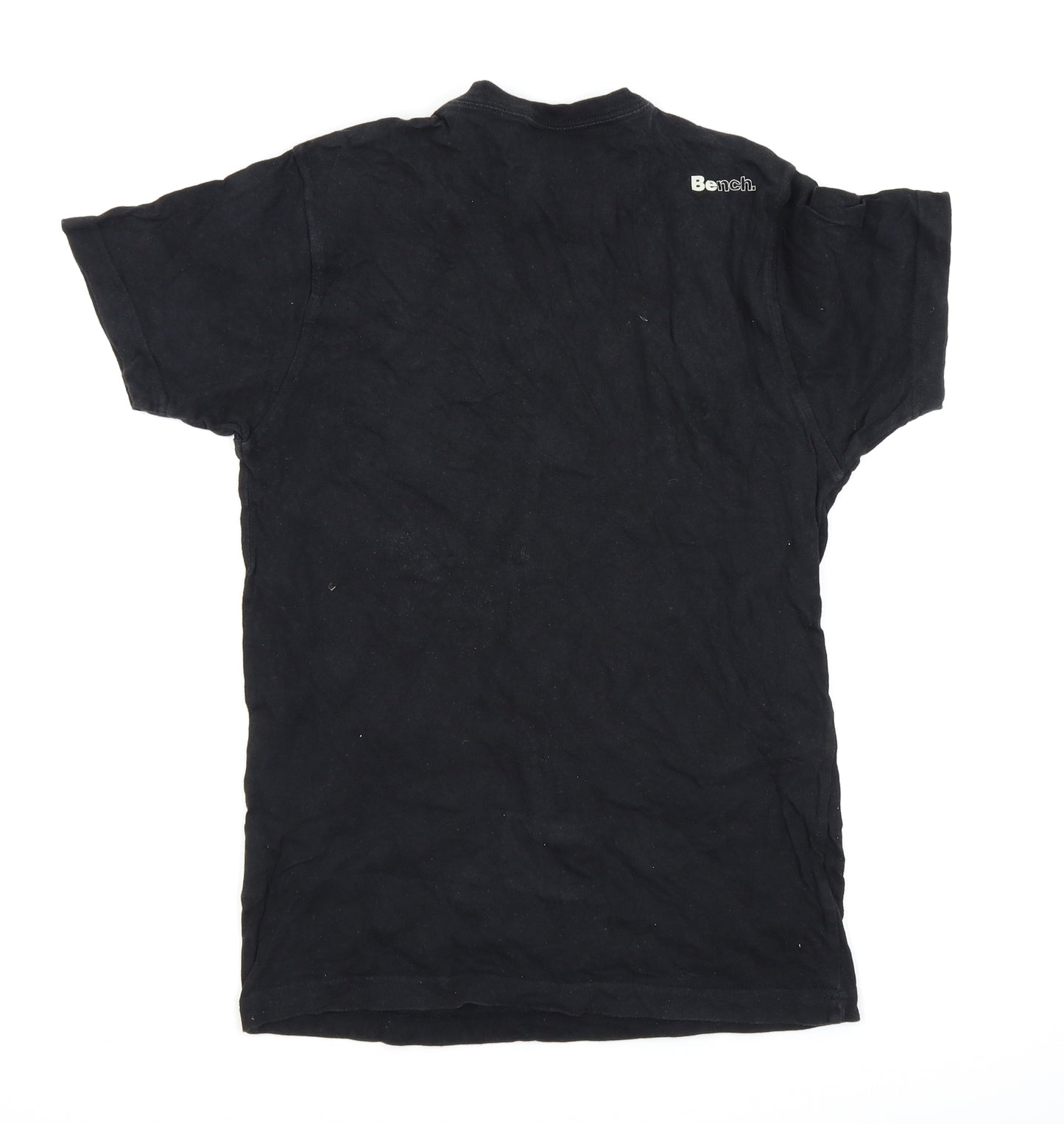 Bench Mens Black    T-Shirt Size S