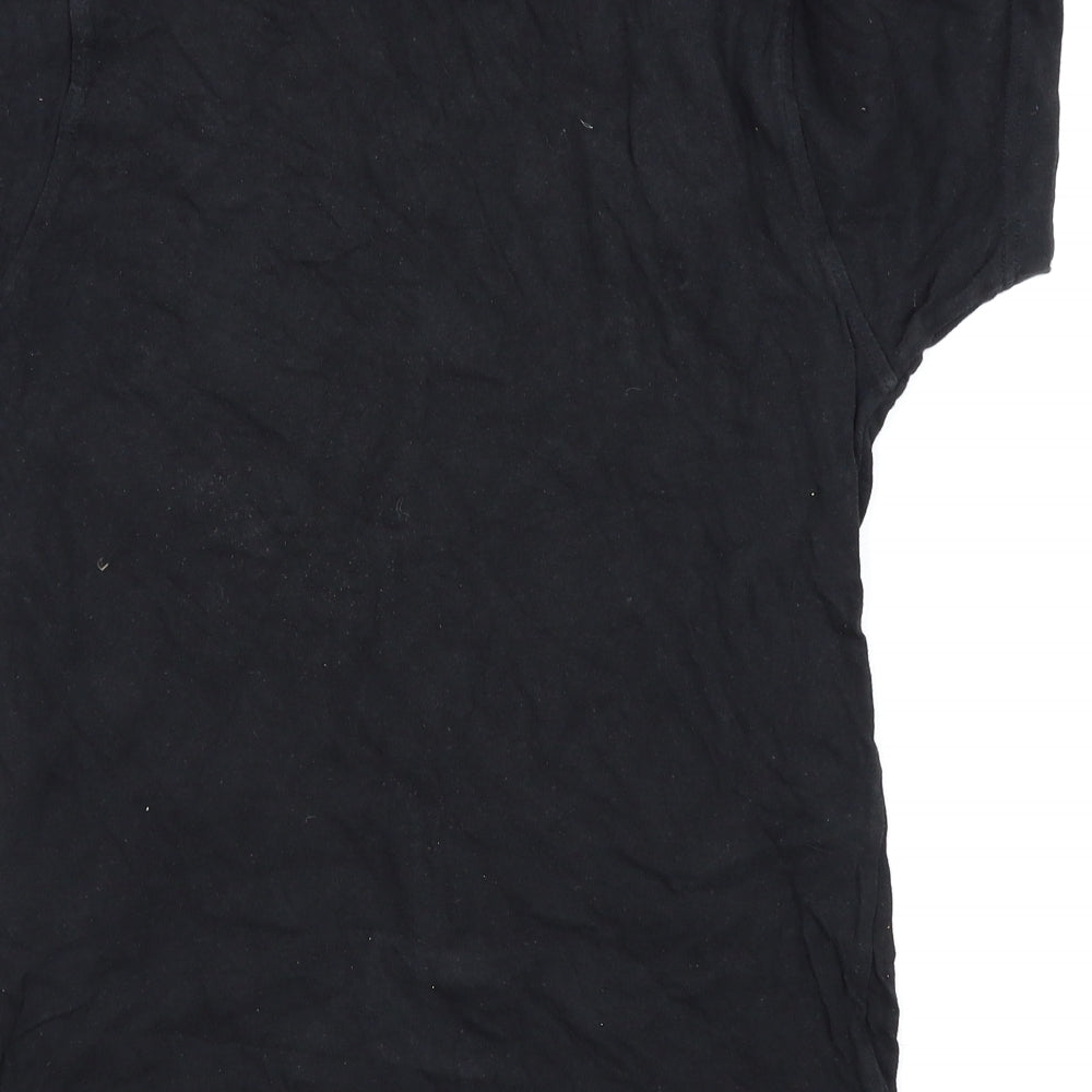 Bench Mens Black    T-Shirt Size S